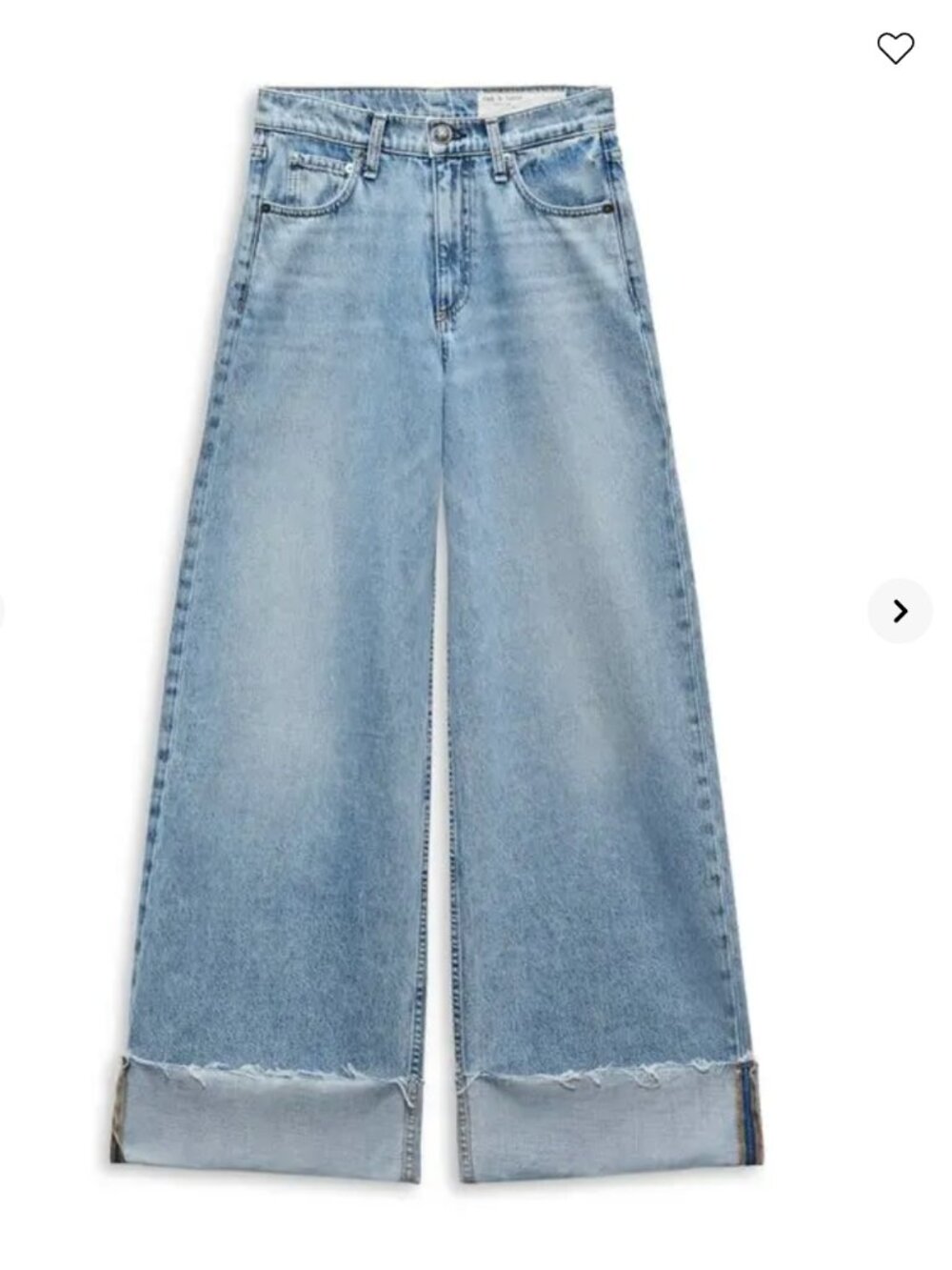 rag & bone Sophie Crop Wide-Leg Jeans